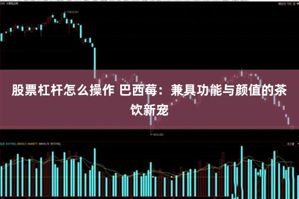 股票杠杆怎么操作 巴西莓：兼具功能与颜值的茶饮新宠