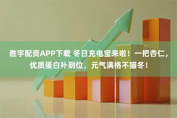 胜宇配资APP下载 冬日充电宝来啦！一把杏仁，优质蛋白补到位，元气满格不猫冬！